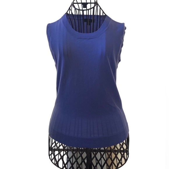 J Crew lilac purple sleeveless sweater - Picture 1 of 5